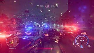 NFS Heat Relentless Cops Mod - Craziest Pursuit Yet