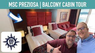 MSC Preziosa  Balcony Cabin Tour