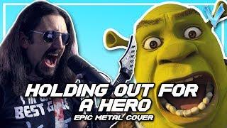 Holding Out For A Hero Bonnie Tyler EPIC METAL COVER Little V