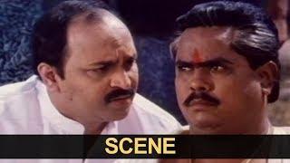 Super Action Scene Between Villain & Common People - Allari Police Movie Scenes - Mohan Babu - SVV