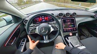 2023 Mercedes Benz c class c220d T - pov test drive #mercedes #benz #mercedesbenz