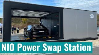 NIO Power Swap Station Praxistest - In 5 Minuten ein voller Akku im Auto