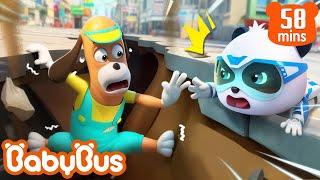 Trận động đất nguy hiểm  Biệt đội siêu cứu hộ  Hoạt hình thiếu nhi vui nhộn  BabyBus