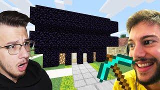 VALES MINECRAFTta EVİMİ OBSIDYENle KAPLADI