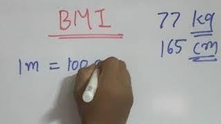 BMI  How to Calculate BMI