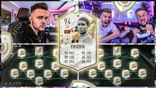 FIFA 22 EUSEBIO Prime ICON MOMENTS Squad Builder BATTLE ⭐️⭐️