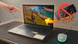 Así es Jugar Fortnite en Una Laptop de Bajos Recursos - Asus Vivobook 15 #fortnite