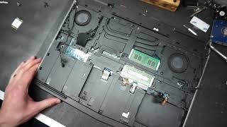 Alienware 15 R3 Battery replacement and thermal paste replacement overheating fix