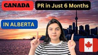 CANADA PR IN JUST 6 MONTHS  ALBERTA PROGRAM FOR PR IN CANADA 