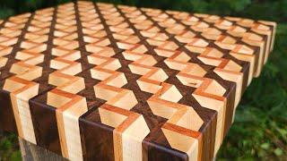 How its Made - End Grain Cutting Board - Step by Step Process