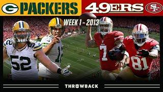 Start the Season Off With a BANG Packers vs. 49ers 2013 Week 1
