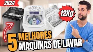  TOP 5 Melhor Maquina de Lavar 12Kg Custo Beneficio 2024 - Melhores Lavadoras de Roupas 12 Quilos