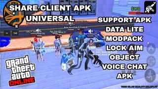 SHARE CLIENT UNIVERSAL SAMP APK LOCK AIM VOIP JETPACK FULL TUTORIAL ANDROID