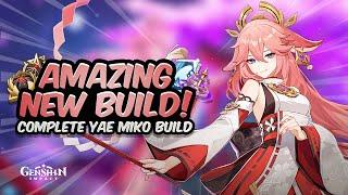 ULTIMATE YAE GUIDE Best Yae Miko Build - Artifacts Weapons Teams & Showcase  Genshin Impact