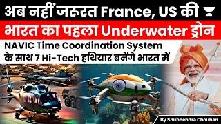 Underwater-launched UAV & more DRDO sanctions seven new projects to private sector companies