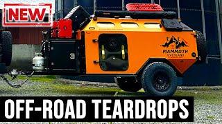 NEW Offroad Teardrop Trailers to Buy in 2024 Rugged Suspensions and Wheels Episode 1