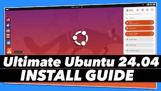 How TO Install Ubuntu 24.04 LTS EASILY   NEW Ubuntu 24.04 Installation Guide