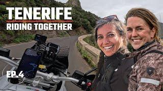 WOMEN RIDERS exploring - MOTORCYCLE travel on TENERIFE - Canary Ride - Ducati DESERT X - EP.4