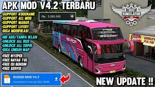 Bus Simulator Indonesia Mod Apk Unlimited Money Terbaru v4.2 New Update 2024