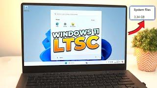 AKHIRNYA BOCOR Cobain Windows 11 LTSC Windows Ringan Official Dari Microsoft