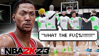 This PRIME DERRICK ROSE BUILD has COMP PRO AM TEAMS CRYING in NBA 2K23