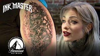 Ryan Ashley’s Best ‘Ink Master Angels’ Face-Offs  Ink Master