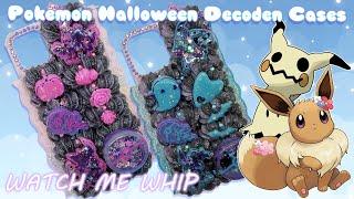 Pokemon Halloween Glow in the Dark Decoden Cases Watch Me Whip4K