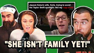 Jason Kelces wife Kylies shocking response to AVOIDING Taylor Swift