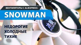 SNOWMAN 120mm. Недорогие и тихие вентиляторы с Aliexpress  ОБЗОР