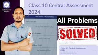 Seba Spoken English class 10 Central assessment 2024 All Problem solved @anssacademy8554 #seba