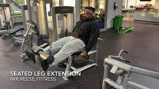 Seated Leg Extension