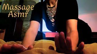  ASMR MASSAGE  to sleep and relax POV  oil and crackling -