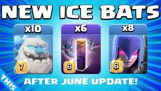 *JUNE UPDATE* 10 x ICE GOLEMS + BATS = 3 STAR SPAM TH15 Attack Strategy  Clash of Clans