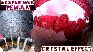 Crystal Effect Paint  Repaint helm honda with Crystal fx  Eksperimen Pemula