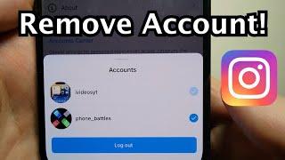 Instagram How to Remove Account From List