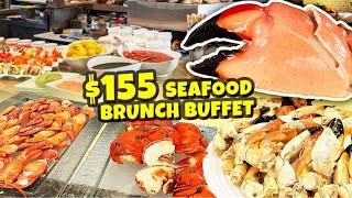 $155 UNLIMITED CAVIAR KING CRAB & LOBSTER Seafood BRUNCH BUFFET  Best BRUNCH in the Country?