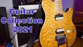 Guitar Collection 2021 They Arent All EVH Models  What The Heck is That Striped Kramer?