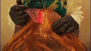 ASMR  Cosy Hair Salon Appointment  Hair Dye & Hair Wash  Soft Spoken  Unintentional