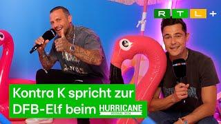 Kontra K Ich wünsche der DfB-Elf viel Glück  Hurricane 2024