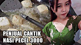 VIRAL PENJUAL CANTIK NASI PECEL 3000 DIKEDIRI