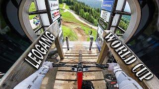 DOWNHILL World Cup LEOGANG 2021 Course Preview Gabriel Wibmer