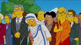 Los Simpson - Escupiendo sobre la tumba de Montgomery Burns
