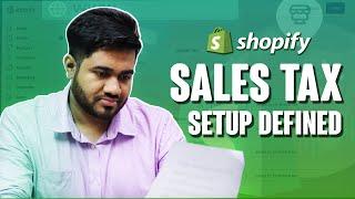 Shopify Sales Tax Setup Complete Tutorial 2023  Easy Set Up Taxes On Shopify Step-By-Step