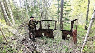 Нашли в Тайге тонну металла. Габаритные находки.