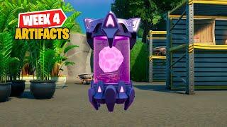 Fortnite All Alien Artifacts Location Guide Week 4 - Unlock Kymera Customizations