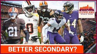 Which team has a better secondary Cleveland Browns or Baltimore Ravens?