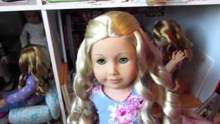 Hairstyles for your American Girl Doll with Curly Hair