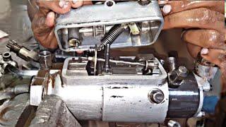 How to Repair Diesel Engine Fuel Pump  tractor injector pump rebuilding