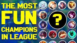 The Most FUN Champions to Play in League of Legends - Chosen by You