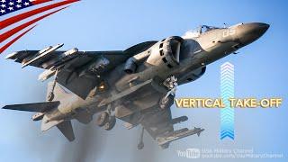 Legendary Harrier Jet – AV-8B performs Vertical Take-off and Landing